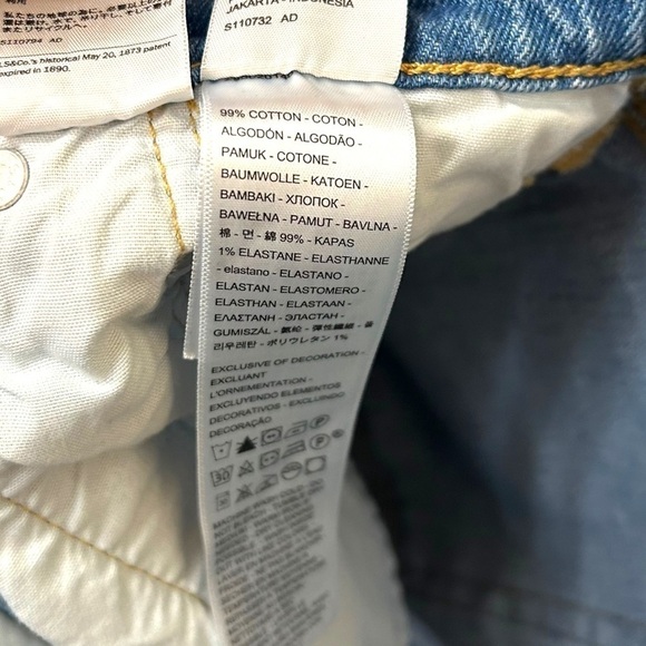 Levi's 501 Womens Skinny Jeans - Picture 11 of 15